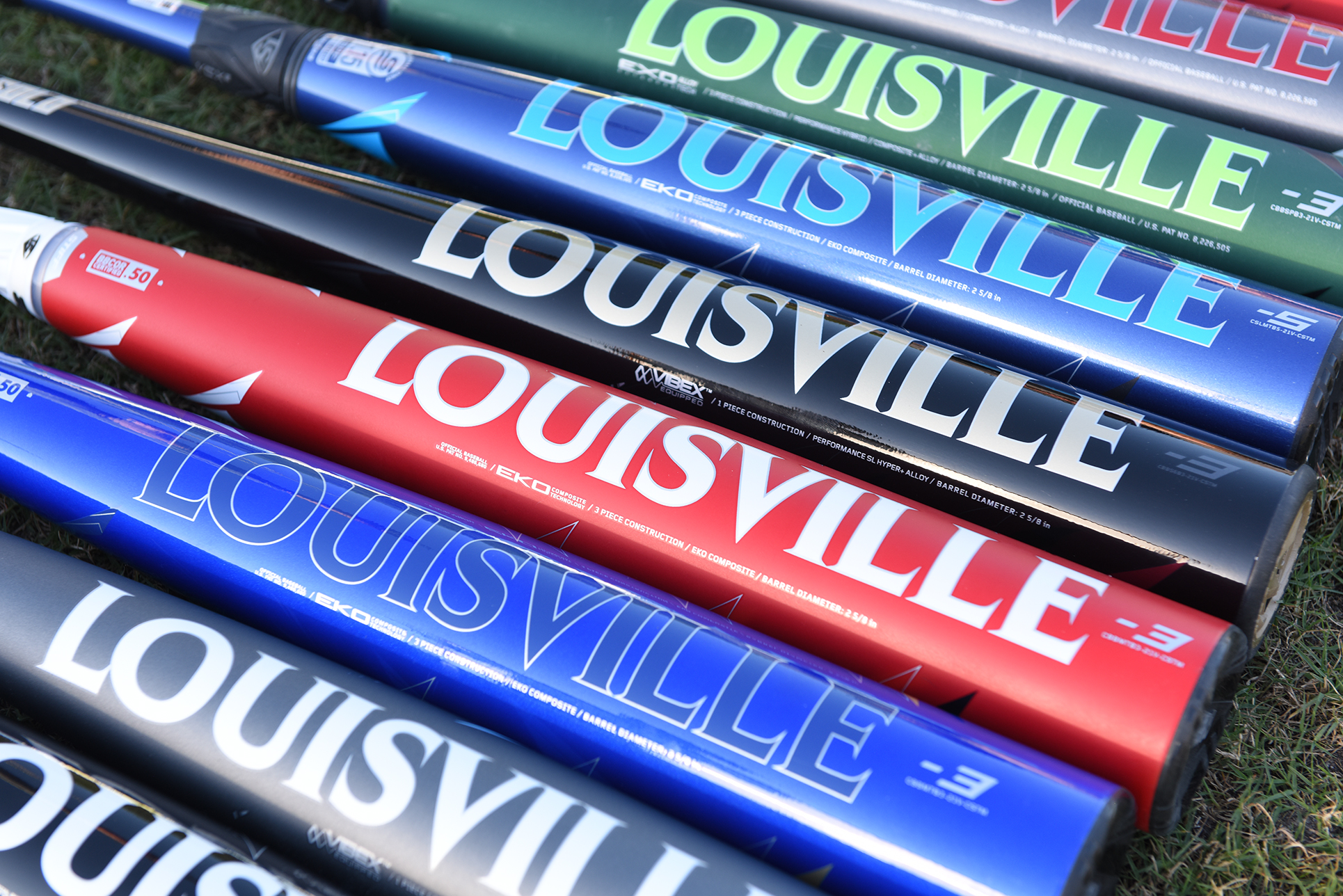 Louisville Slugger bats