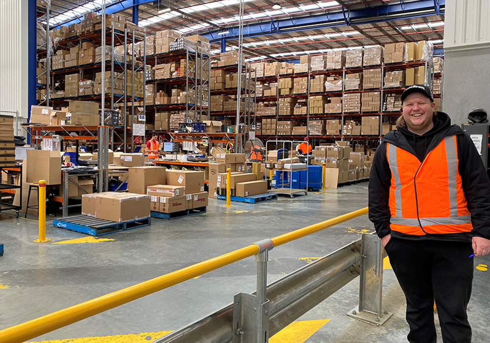 From casual worker to warehouse supervisor